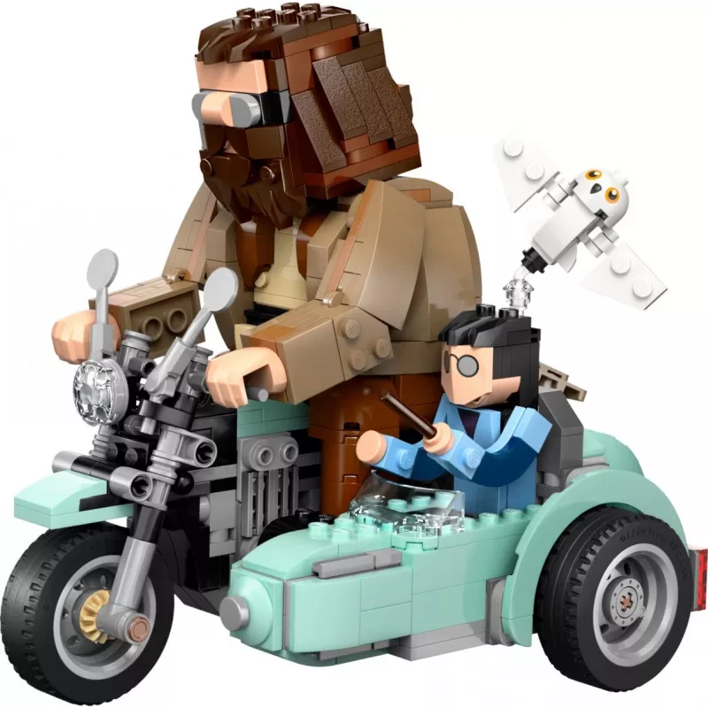 LEGO HARRY POTTER 76443 Hagridova a Harryho jazda na motorke