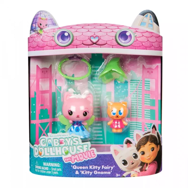 Sada figúrok Spinmaster Gabby’s Dollhouse 2 balenie záhrada — 2 zberateľské figúrky