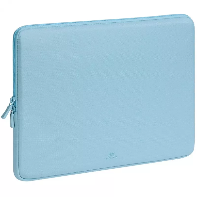 Puzdro na notebook Rivacase Riva Szuzuka 15,6 palcov pastelovo modrá, vystlané ochranné puzdro