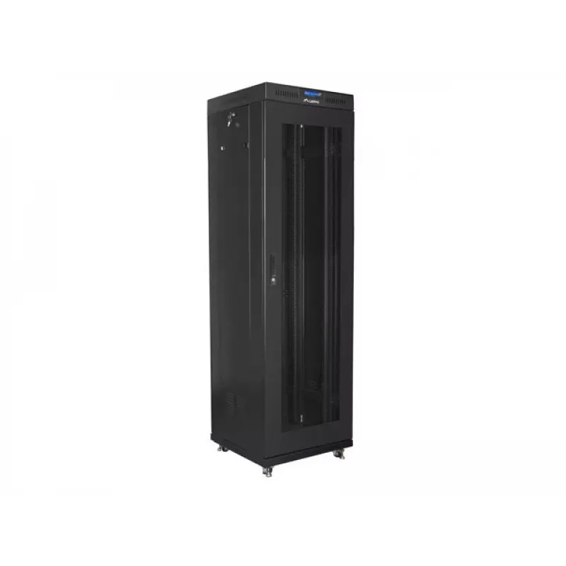 Stojanový rack LANBERG FF01-6642-23BL 42U 600x600 mm 1200 kg IP20 čierny