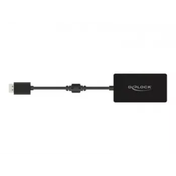 DeLOCK 0,16 m DisplayPort/VGA+HDMI+DVI VGA (D-Sub)+ HDMI + DVI čierna