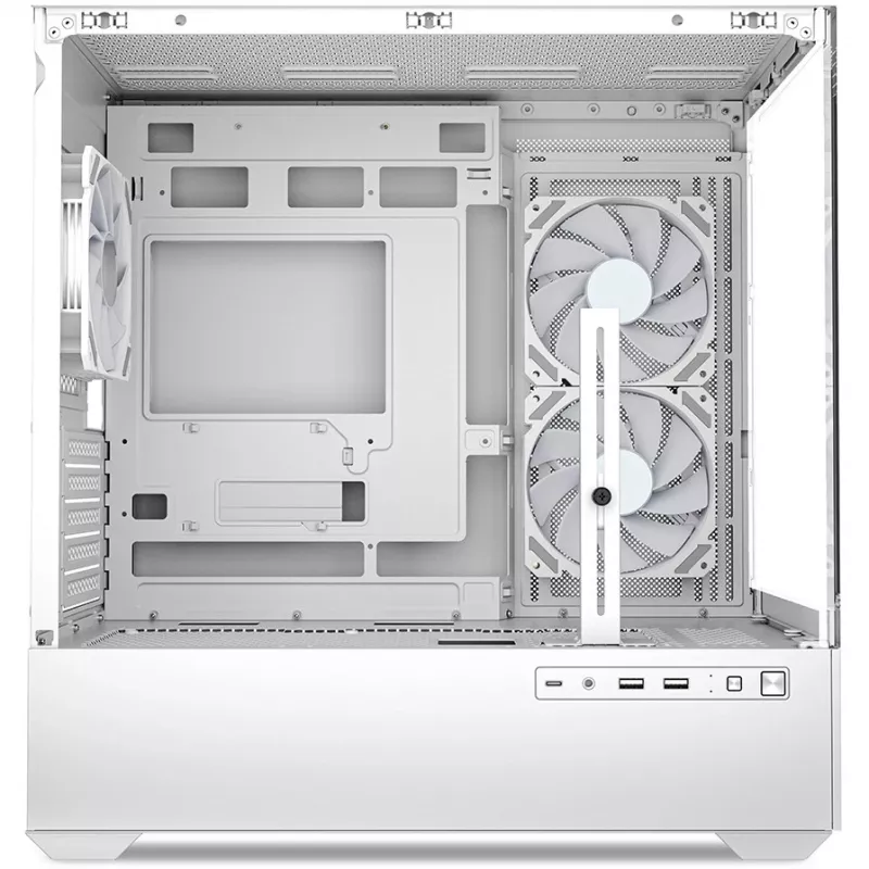 PC skriňa Sharkoon MK6 RGB Midi Tower biela