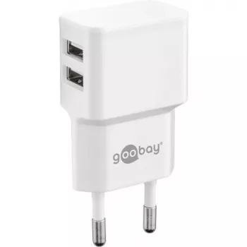 Goobay 44985 mobilný telefónny kábel biely