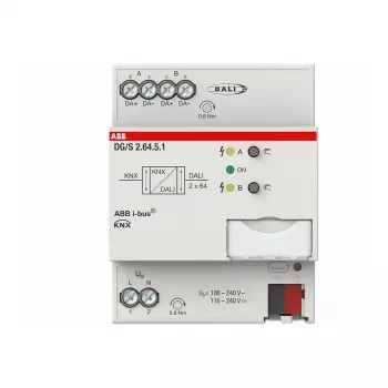 ABB Stotz S&J DALI-Gateway Premium, 2-násobná, REG DG/S2.64.5.1 (2CDG110274R0011)