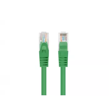 Sieťový kábel LANBERG PCU6-20CC-0300-G Cat6 U/UTP RJ-45 na RJ-45 3 m zelený