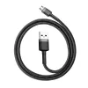 Baseus Cafule 2.4A 1 m Micro-USB kábel (sivá/čierna)