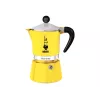 Moka kanvica Bialetti Rainbow čierna žltá
