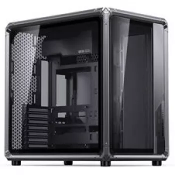 PC skriňa Jonsbo X400, Midi-Tower ATX, bočnica z tvrdeného skla, sivá