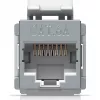 Keystone spojka Ubiquiti UACC-Keystone-Coupler-C6A plochá nerezová oceľ RJ-45