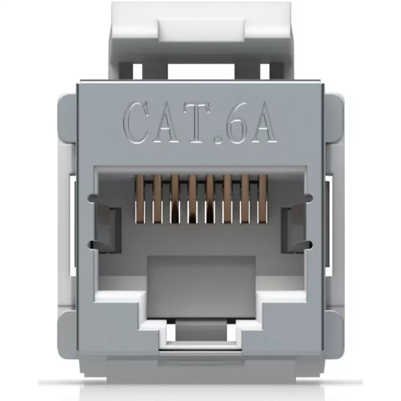 Keystone spojka Ubiquiti UACC-Keystone-Coupler-C6A plochá nerezová oceľ RJ-45