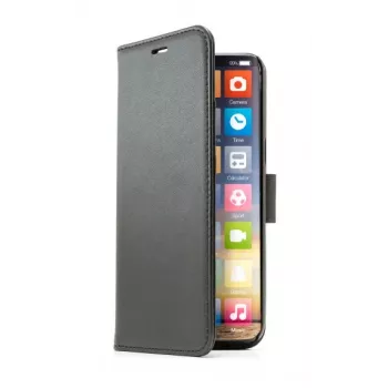 Peňaženkové puzdro Screenor 26192SN pre iPhone 16 15,5 cm čierne