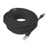 Sieťový kábel LANBERG Cat5e PCU5-10CC-1500-BK RJ-45 na RJ-45 15 m čierny U/UTP