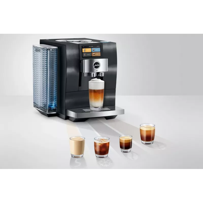 Espresso stroj JURA Z10 plne automatický 2,4 l hliník čierny, 1450 W, 15 bar, 51 nápojov