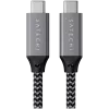 USB kábel Satechi ST-U4C25M USB4 Gen 3x2 0,25 m čierny sivý