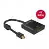 Video káblový adaptér DeLOCK 62611 Mini DisplayPort na HDMI