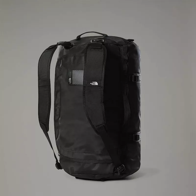 Duffel bag The North Face Base Camp S — 50 L, nylon/polyester, čierna/biela