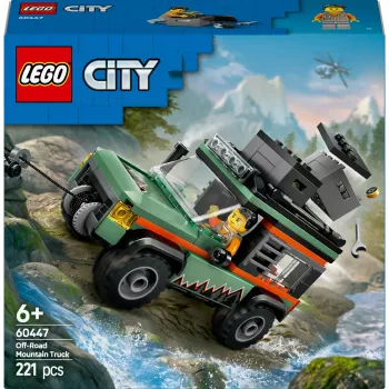 LEGO City Offroad SUV 4x4 stavebnica 60447 — 221 dielov, 1 minifigúrka, od 6 rokov