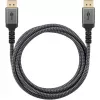Pro Displayport 1.4 Sleeved - kábel displeja - 3 m - čierny