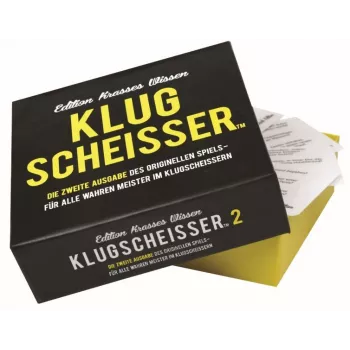 Klugscheisser 2 Schwarz Edition - Edition krasses Wissen, párty hra