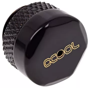 Alphacool Eiszapfen pretlakový ventil G1/4 - hlboko čierny (17361)