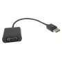 HP 752660-001 video kábel adaptér DVI DisplayPort čierny