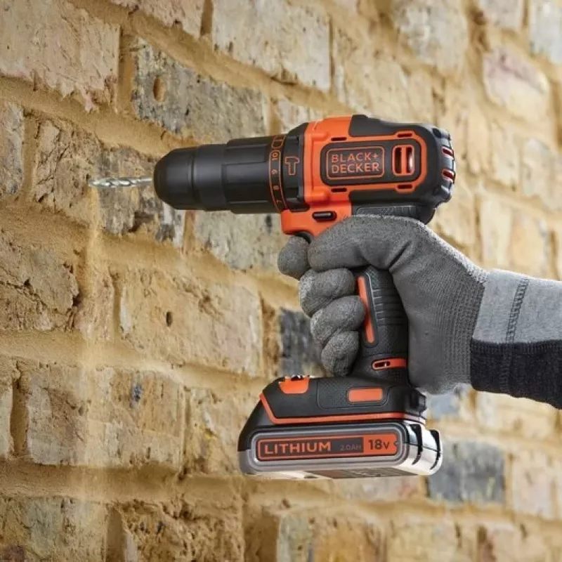 Black & Decker BDCHD18K1B2-QW vŕtačka 1400 ot/min