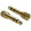 Audio kábel DeLOCK 85779 0,5 m 3,5 mm čierny sivý