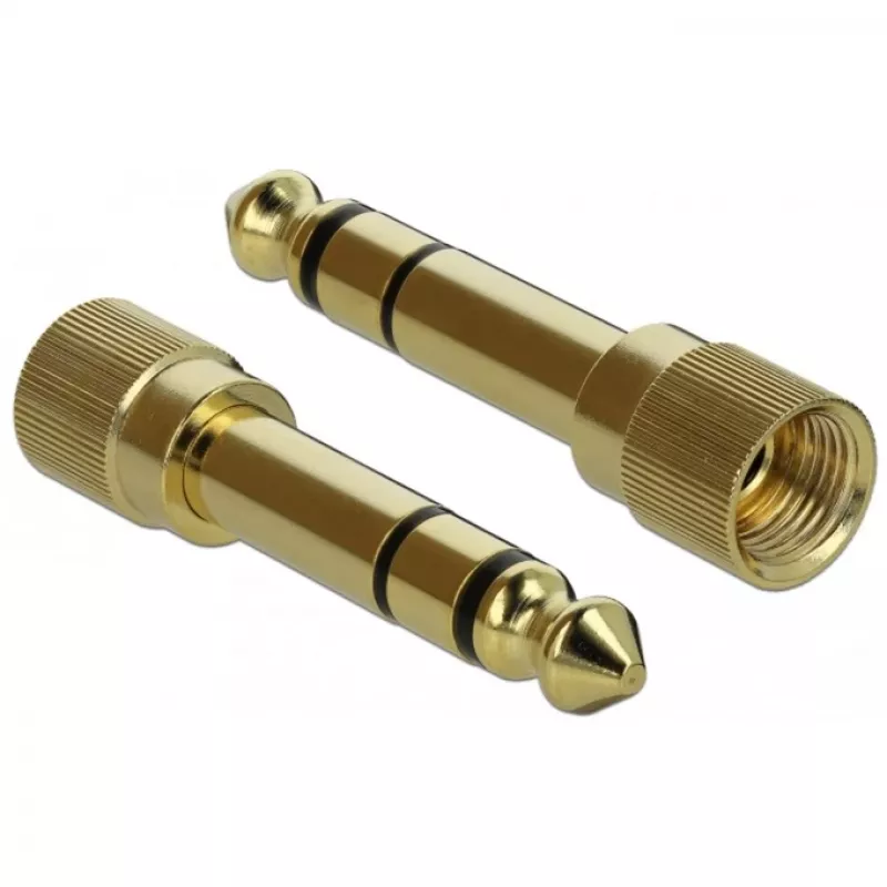 Audio kábel DeLOCK 85779 0,5 m 3,5 mm čierny sivý