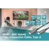 HDMI AOC hybridný sklenený vláknový kábel Digitus AK-330126-300-S
