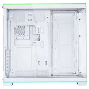 Lian Li O11 Dynamic EVO RGB PC skriňa bundle + HydroShift II LCD-S 360TL AiO + 6x UNI FAN SL-INF 120 Reverse Blade ventilátor - biela