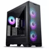 PHANTEKS Eclipse G400A PC skriňa + Glacier M25 Gen2 AiO kvapalinové chladenie - čierna