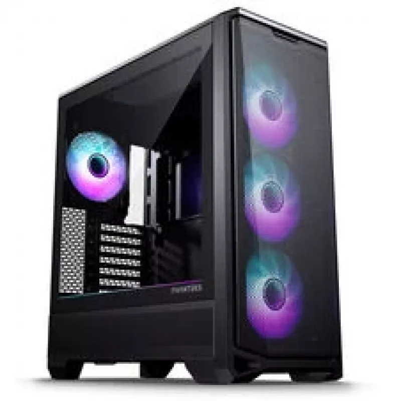 PHANTEKS Eclipse G400A PC skriňa + Glacier M25 Gen2 AiO kvapalinové chladenie - čierna
