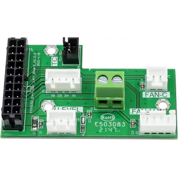 3D extrudérová doska Flashforge Creator 4 zelená – náhradná riadiaca doska extrudéra pre Creator 4