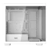 Počítačová skriňa DarkFlash DS900G biela — Mid-Tower, tvrdené sklo, bez ventilátorov