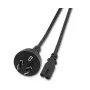 Microconnect PE030718AUSTRALIA napájací kábel čierny 1,8 m C7 konektor samica