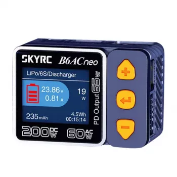 Nabíjačka batérií SkyRC B6AC Neo 10A AC DC LiPo Li-Ion LiFePO4