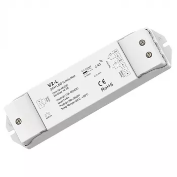 V2-L prijímač ovládača 12-36V DC, 2x8A