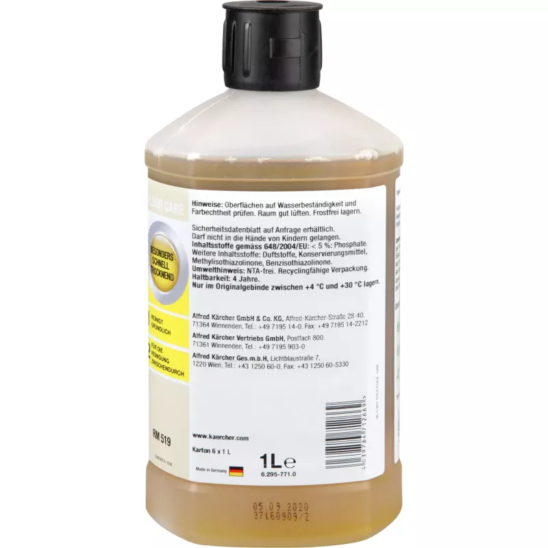 Kärcher RM519 Fast Dry Liquid Carpet Cleaner univerzálny čistič 1000 ml