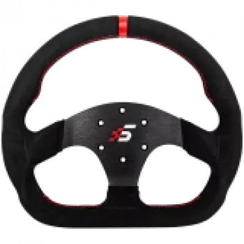Volant Simagic P-325D 325 mm Alcantara — veniec pretekárskeho volantu bez náboja
