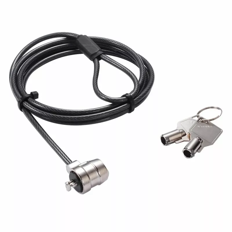 Dicota bezpečnostný kábel T-Lock Base, s kľúčom, 3x7mm slot