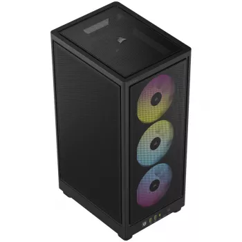 Corsair RGB AIRFLOW PC skriňa 2000D čierna Mini-ITX vrátane napájací zdroj nie SFX