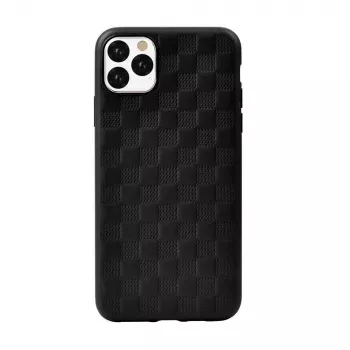 Ochranné puzdro Devia Woven2 pre iPhone 11 Pro Max, tkaná textúra, čierna