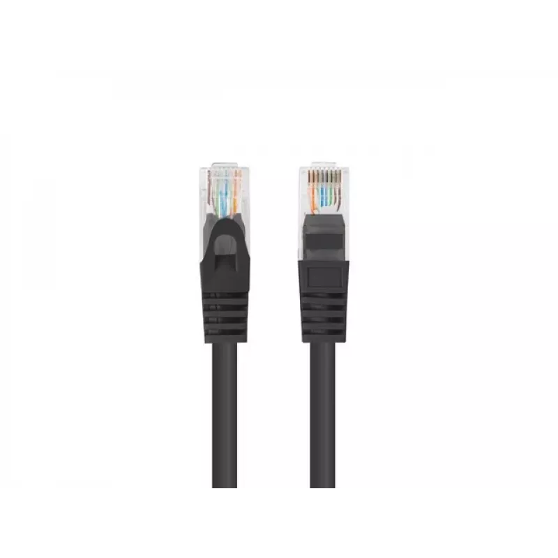 Lanberg PCU6-10CC-0750-BK sieťový kábel čierny 7,5 m Cat6 U/UTP