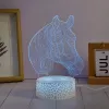 Manta SNL116RGB RGB 3D kôň dekoratívna LED lampa