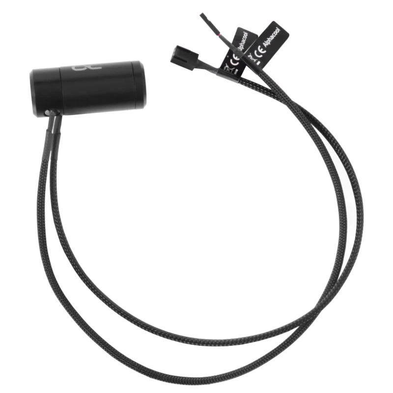 Prietokový indikátor Alphacool 17558 acetal čierna 58 mm