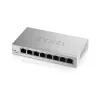 Zyxel GS1200-8 Managed Gigabit Ethernet (10/100/1000) strieborný
