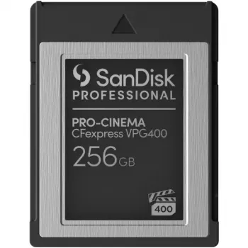 SANDISK Professional PRO-CINEMA 256 GB CFexpress VPG400 Typ B karta až do 1700 MB/s čítanie, 1400 MB/s zápis