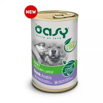 Oasy One Protein Adult Medium/Large kačica 400 g