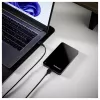 Prenosný pevný disk 1 TB refurbished, externý pevný disk (čierny)
