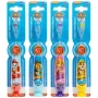 Paw Patrol sada blikajúcich zubných kefiek pre deti s prísavkou, 4 kusy, sortiment farieb